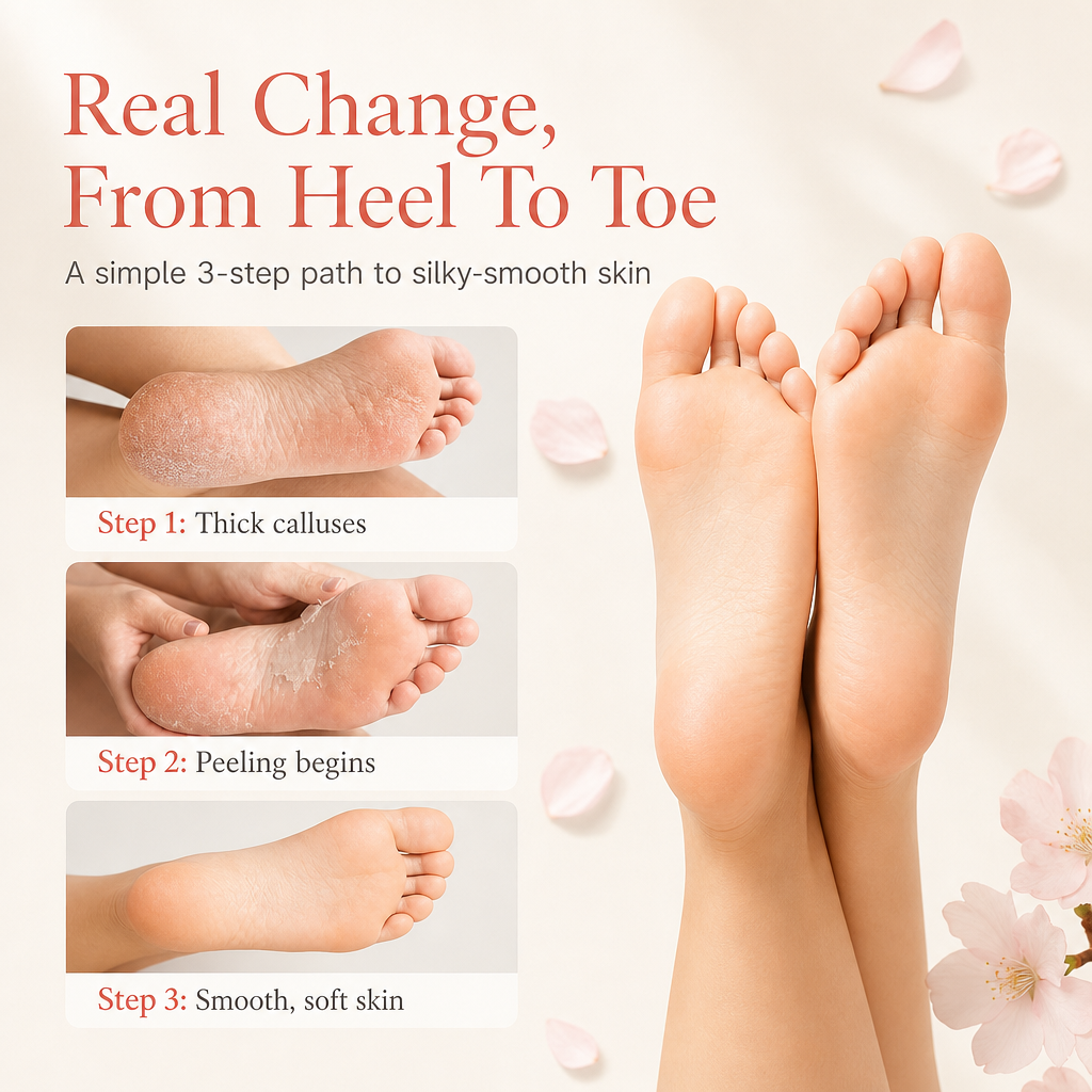 Japan Sakura Foot Peel Mask